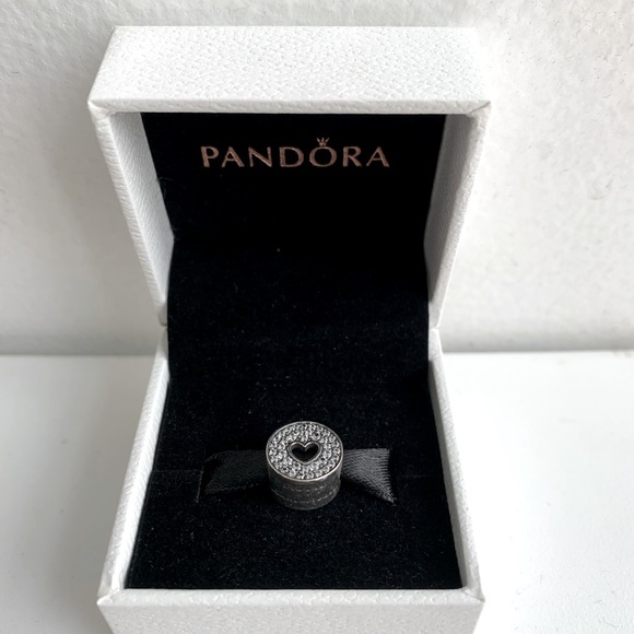 Pandora Pave Anniversary Charm (Happy Anniversary) - Picture 5 of 7